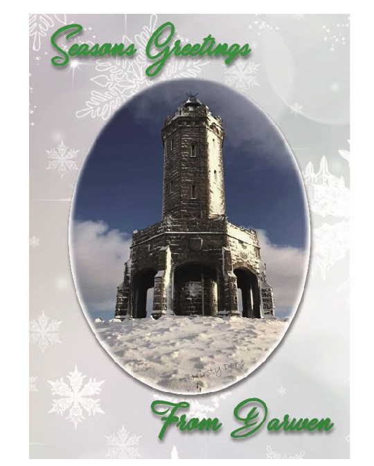 Darwen Themed Christmas Cards